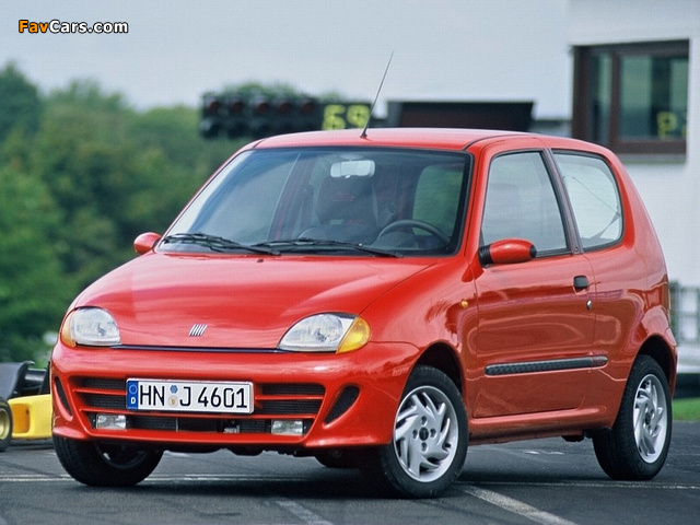 Pictures of Fiat Seicento Sporting 1998–2001 (640 x 480)