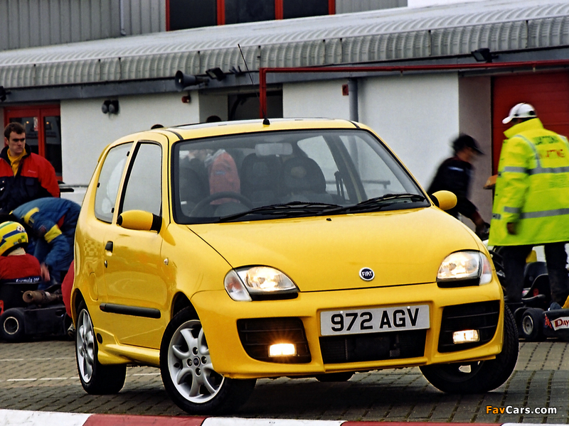 Pictures of Fiat Seicento Sporting Michael Schumacher UK-spec 2001–03 (800 x 600)