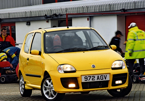 Pictures of Fiat Seicento Sporting Michael Schumacher UK-spec 2001–03