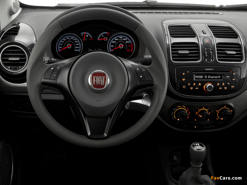 Fiat Grand Siena Attractive (326) 2012 wallpapers (800 x 600)