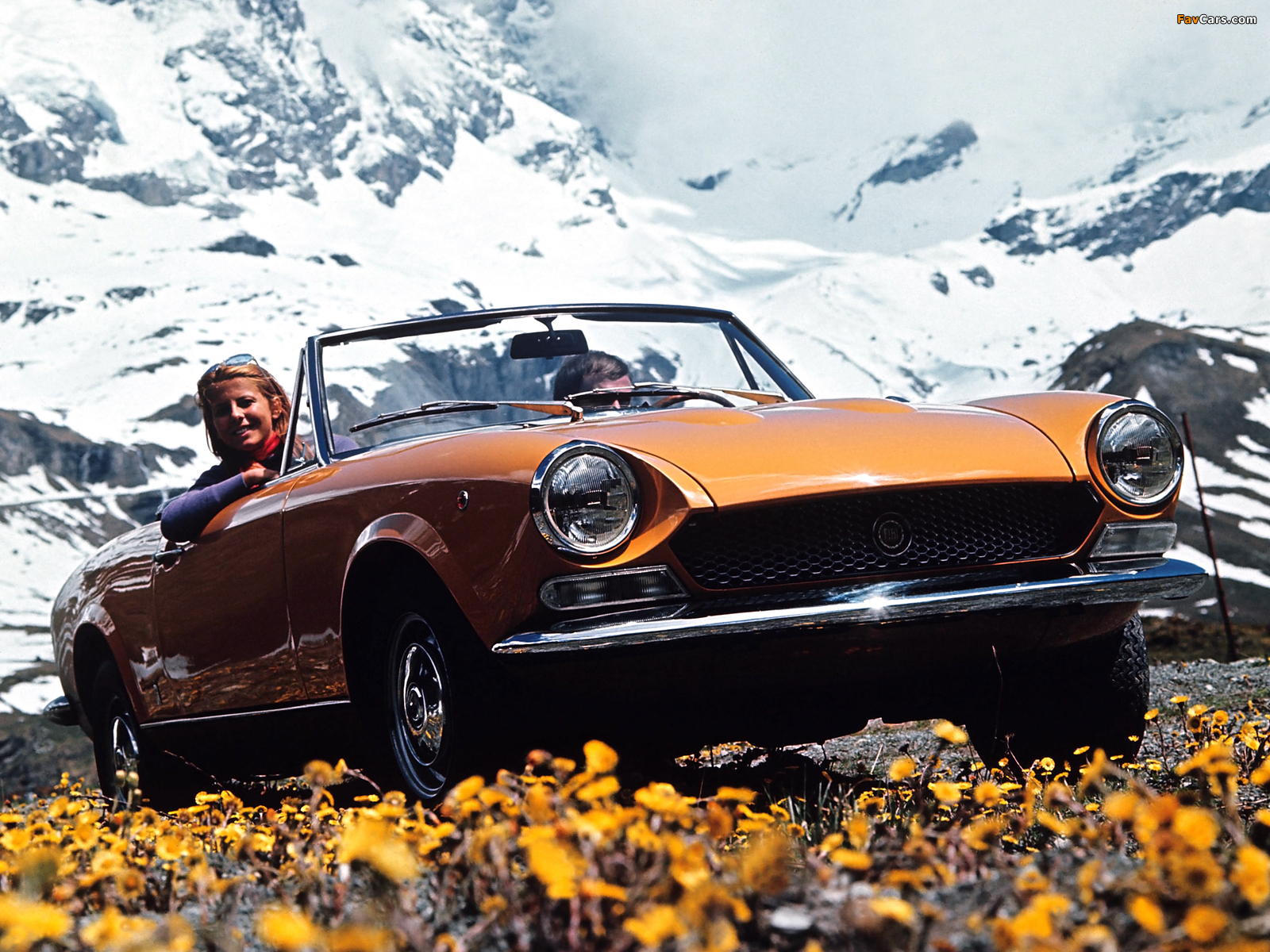 Fiat 124 Sport Spider 1969–79 wallpapers (1600 x 1200)