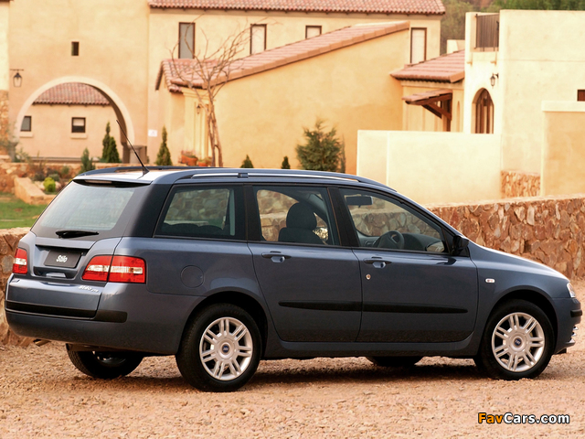 Fiat Stilo Multiwagon ZA-spec (192) 2004–06 images (640 x 480)