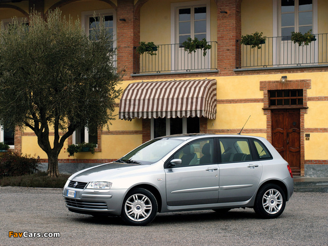 Fiat Stilo 5-door (192) 2004–06 pictures (640 x 480)