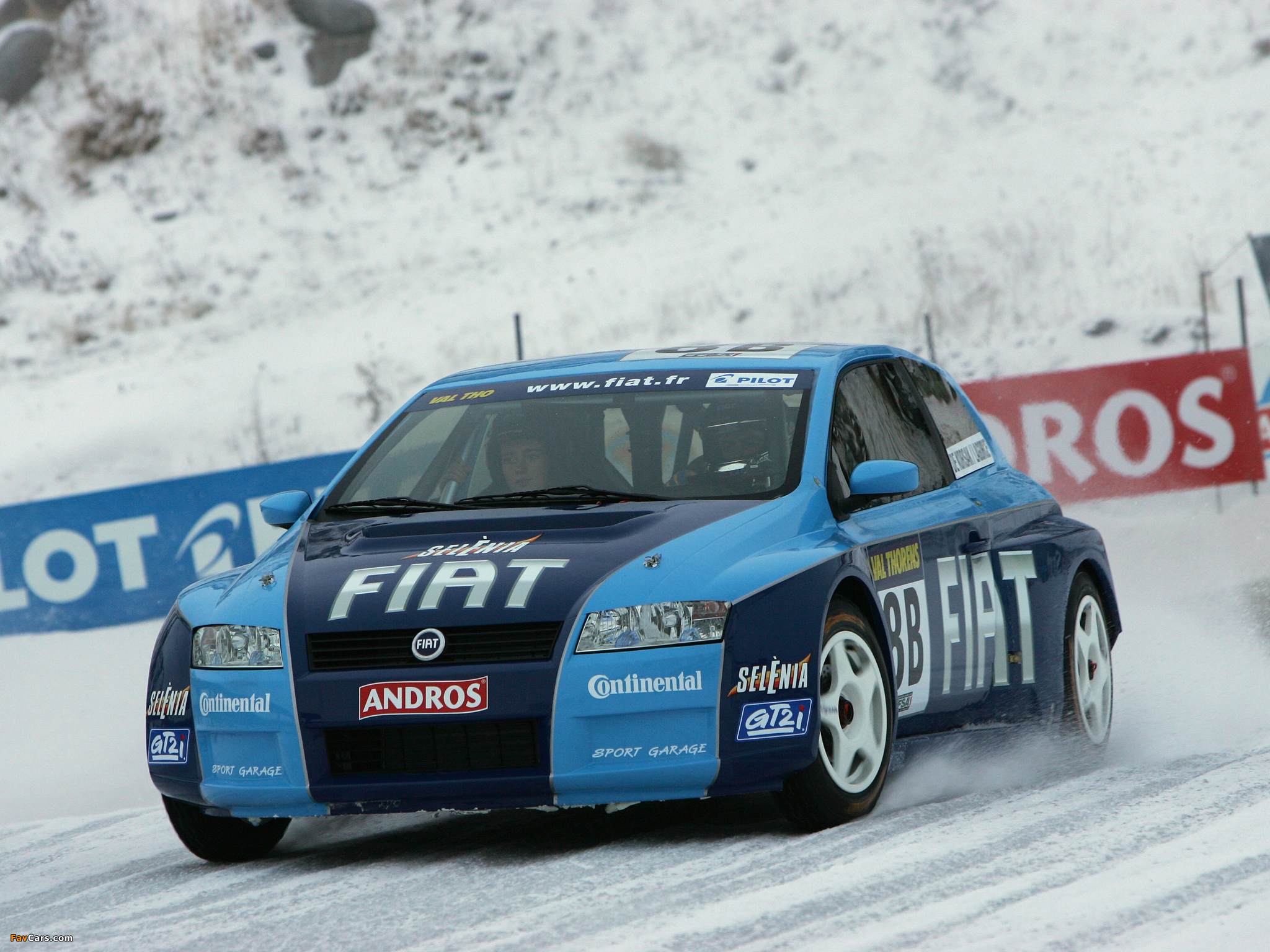 Fiat Stilo Trophée Andros 2004–05 wallpapers (2048 x 1536)