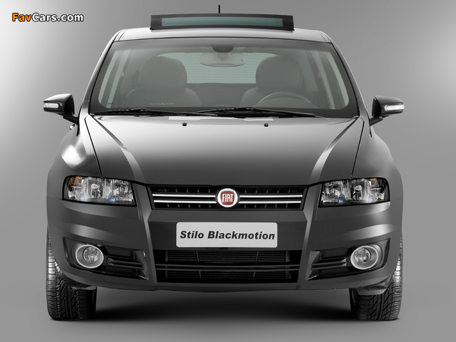 Fiat Stilo BlackMotion (192) 2009 wallpapers (640 x 480)