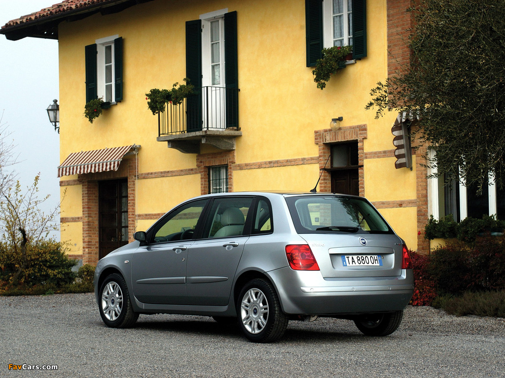 Images of Fiat Stilo 5-door (192) 2004–06 (1024 x 768)