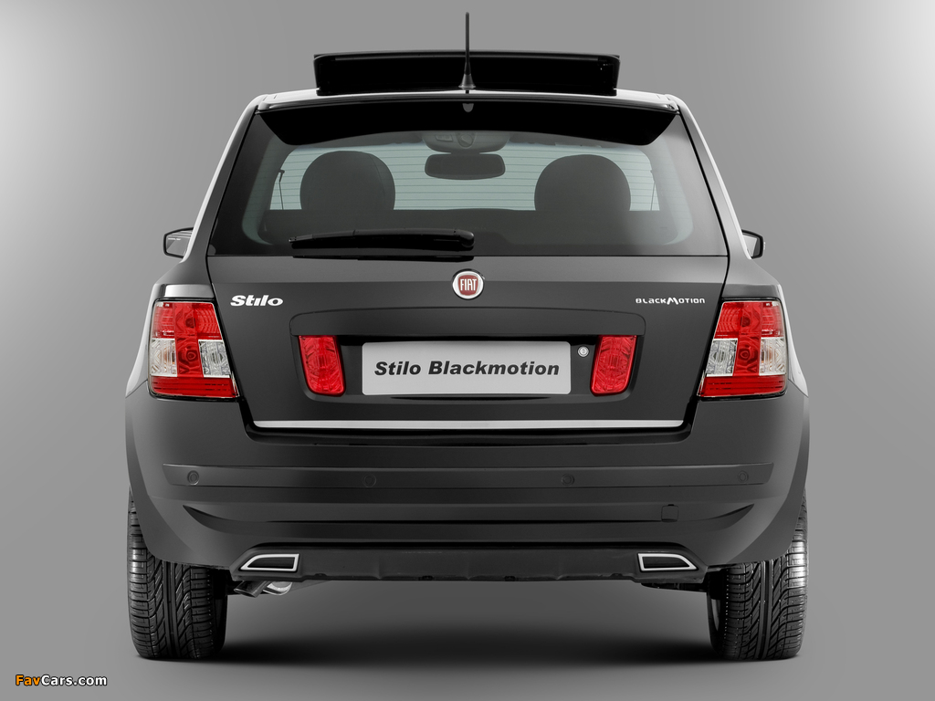 Images of Fiat Stilo BlackMotion (192) 2009 (1024 x 768)