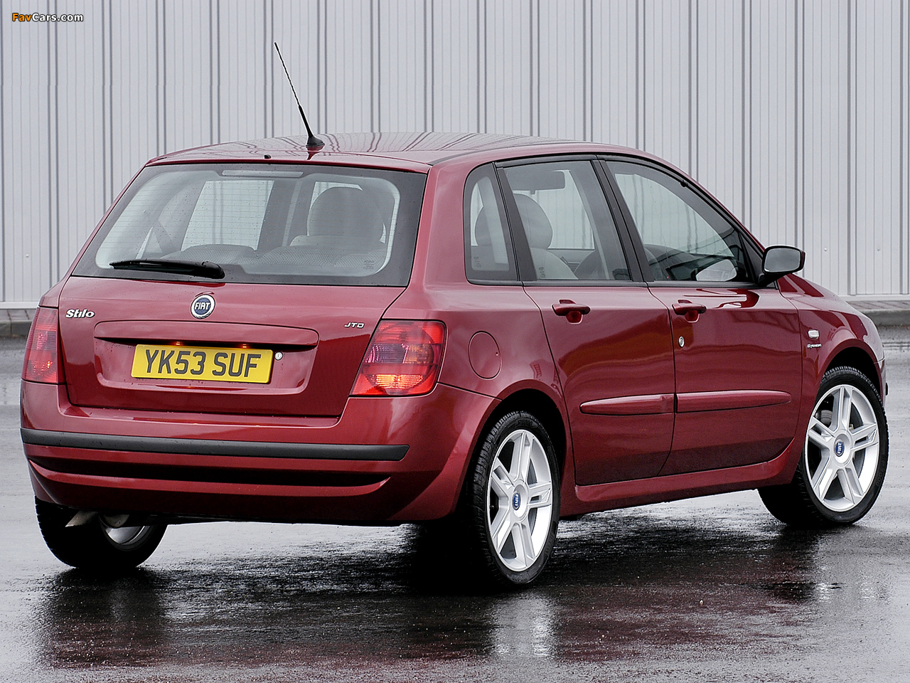 Pictures of Fiat Stilo 5-door UK-spec (192) 2004–06 (1280 x 960)