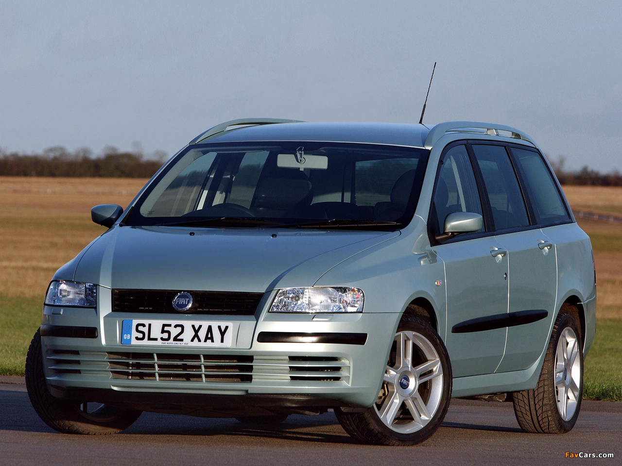 Fiat Stilo Multiwagon UK-spec (192) 2002–06 wallpapers (1280 x 960)