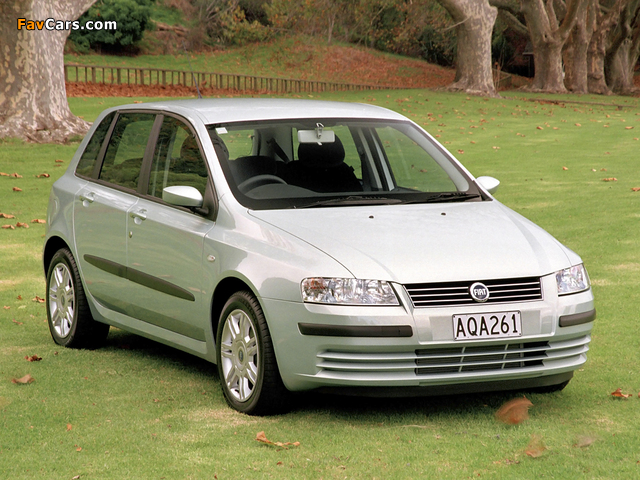 Fiat Stilo 5-door NZ-spec (192) 2002–04 wallpapers (640 x 480)