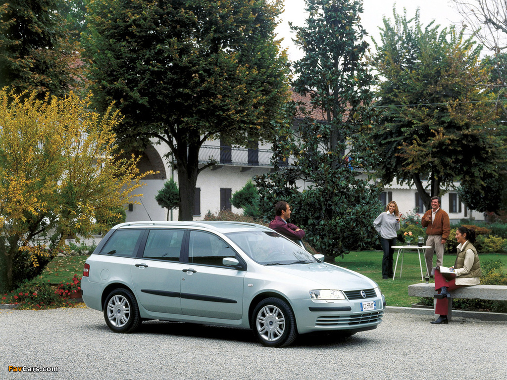 Fiat Stilo Multiwagon (192) 2002–06 wallpapers (1024 x 768)