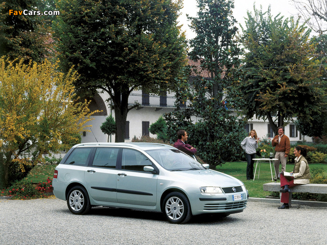 Fiat Stilo Multiwagon (192) 2002–06 wallpapers (640 x 480)