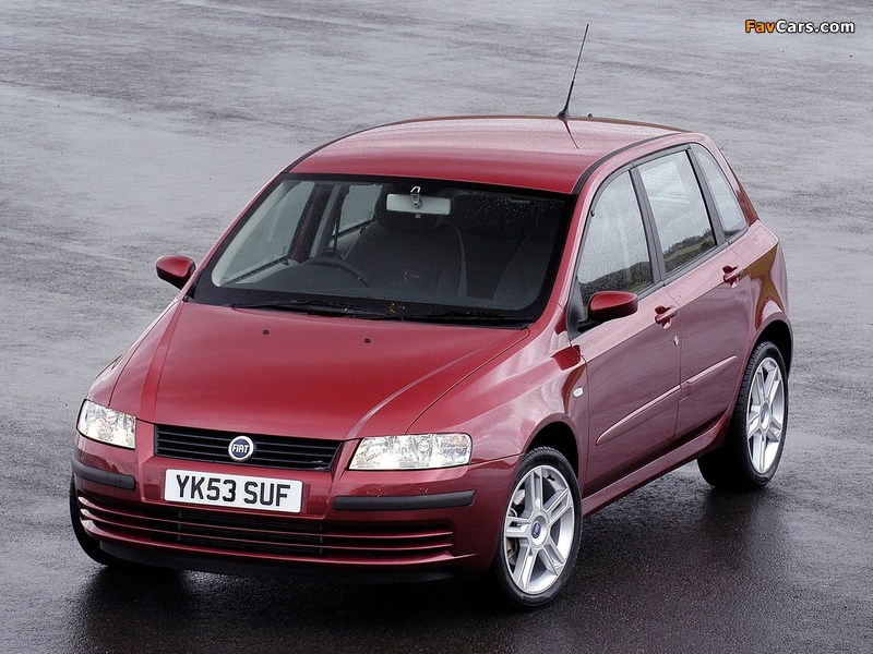 Fiat Stilo 5-door UK-spec (192) 2004–06 wallpapers (800 x 600)