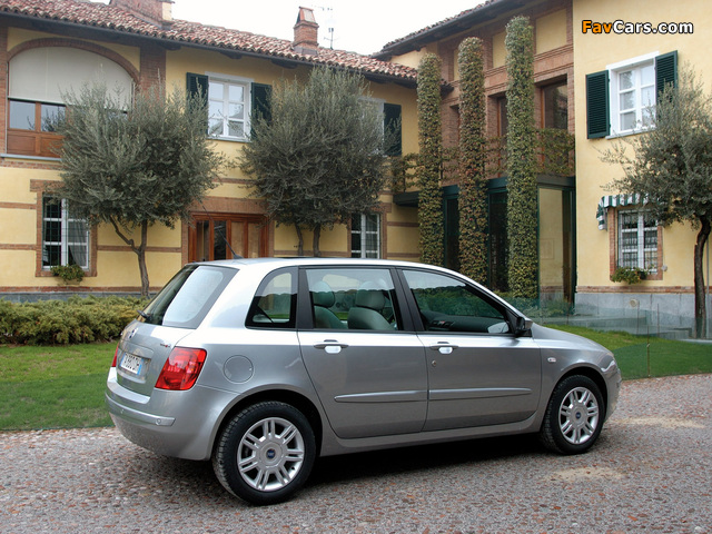 Fiat Stilo 5-door (192) 2004–06 wallpapers (640 x 480)