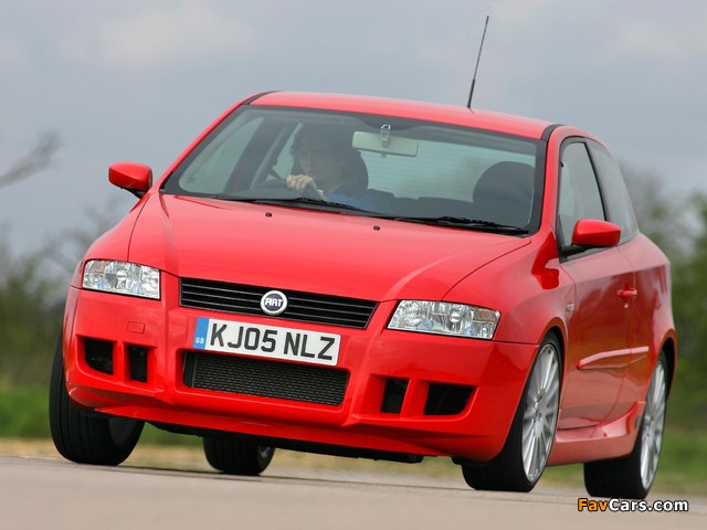 Fiat Stilo Michael Schumacher UK-spec (192) 2005 wallpapers (640 x 480)