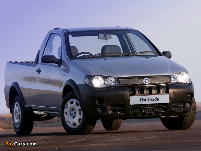 Fiat Strada ZA-spec 2005–12 images (640 x 480)