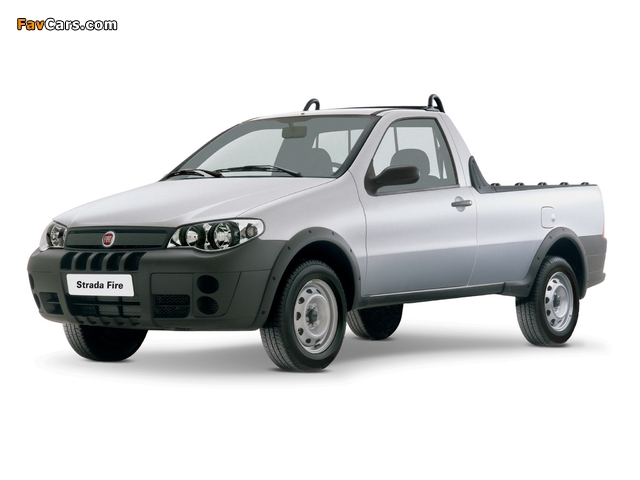 Fiat Strada Fire 2007–10 photos (640 x 480)