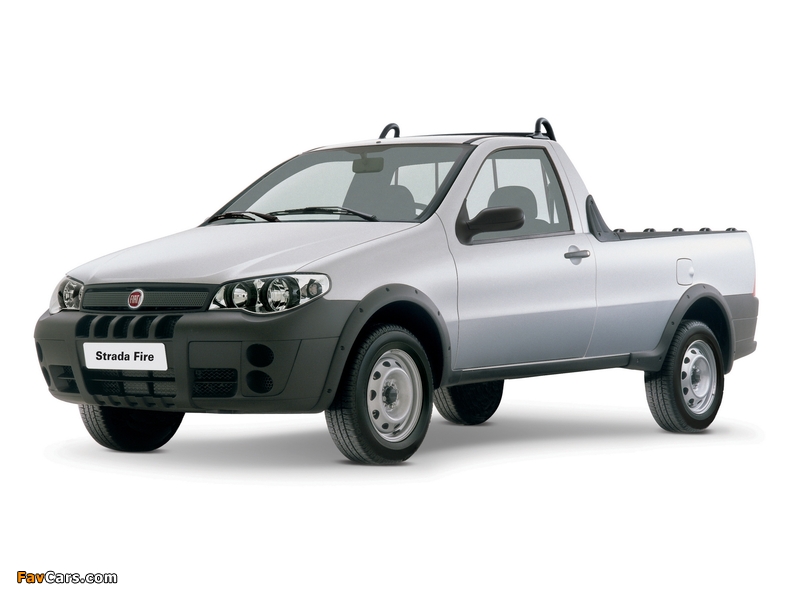 Fiat Strada Fire 2007–10 photos (800 x 600)