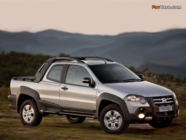 Fiat Strada Adventure CD 2009–12 pictures (640 x 480)