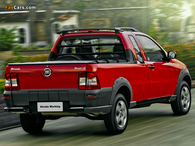 Fiat Strada Working CE 2009 pictures (640 x 480)