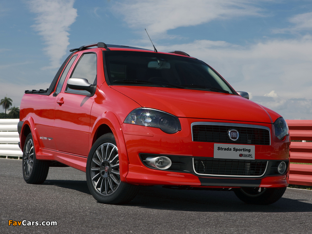 Fiat Strada Sporting 2011–12 images (640 x 480)