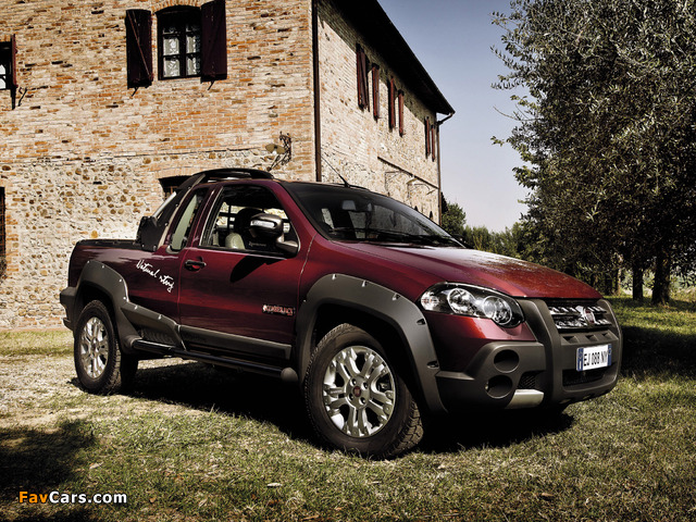 Fiat Strada Adventure Long Cab by Lumberjack 2012 pictures (640 x 480)