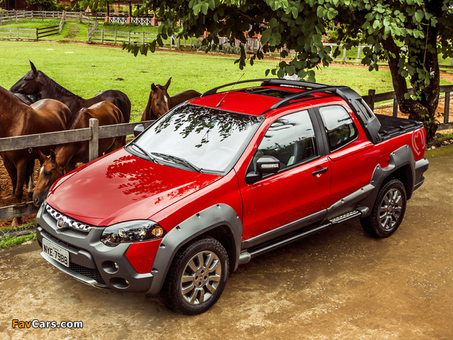 Fiat Strada Adventure CD Mangalarga Marchador 2013 pictures (640 x 480)