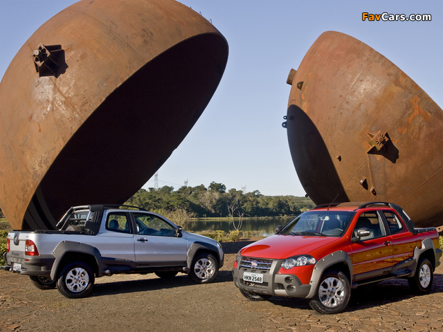 Images of Fiat Strada Adventure CD 2009–12 (640 x 480)
