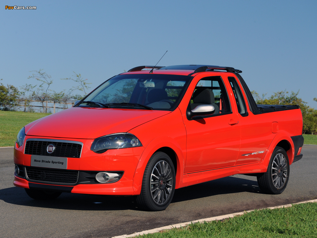 Images of Fiat Strada Sporting 2011–12 (1024 x 768)