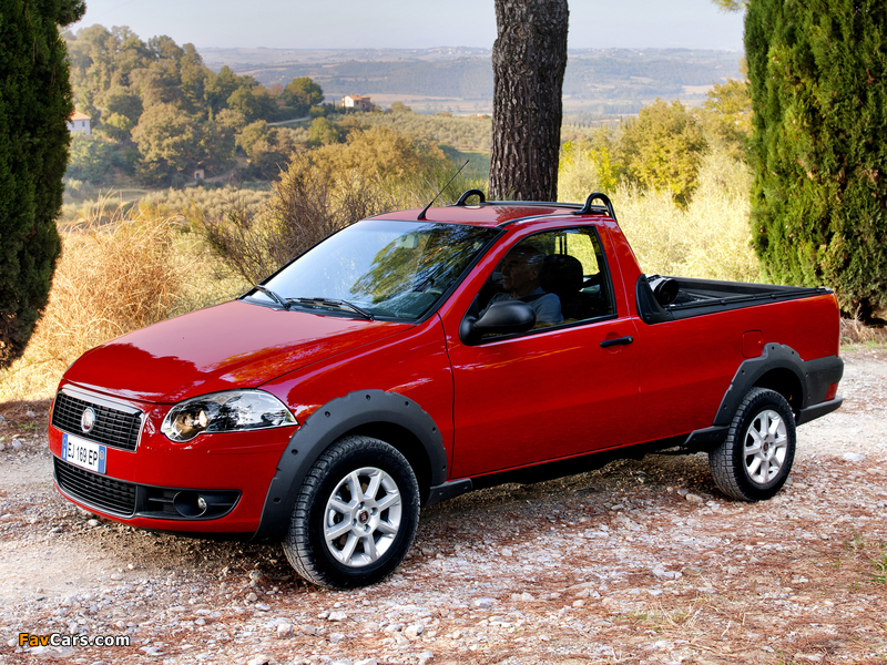 Images of Fiat Strada Trekking Short Cab EU-spec 2012 (800 x 600)