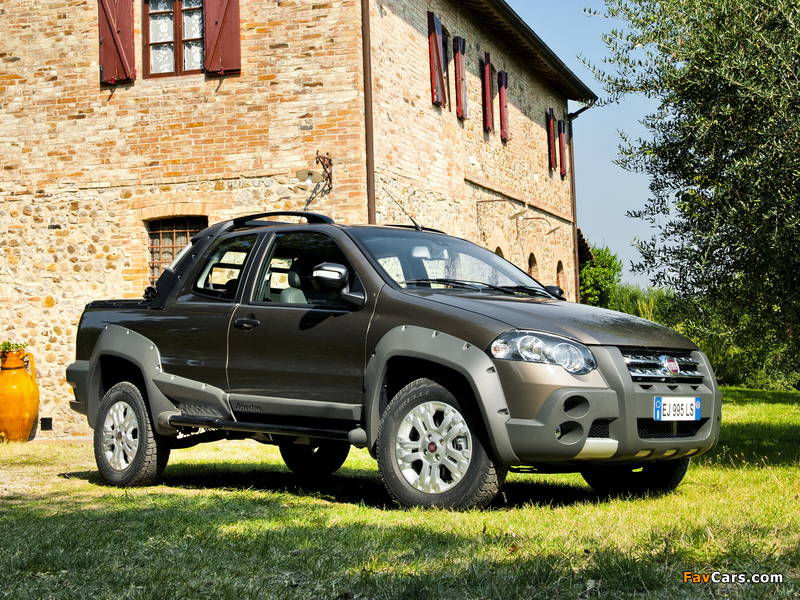 Pictures of Fiat Strada Adventure Crew Cab EU-spec 2012 (800 x 600)