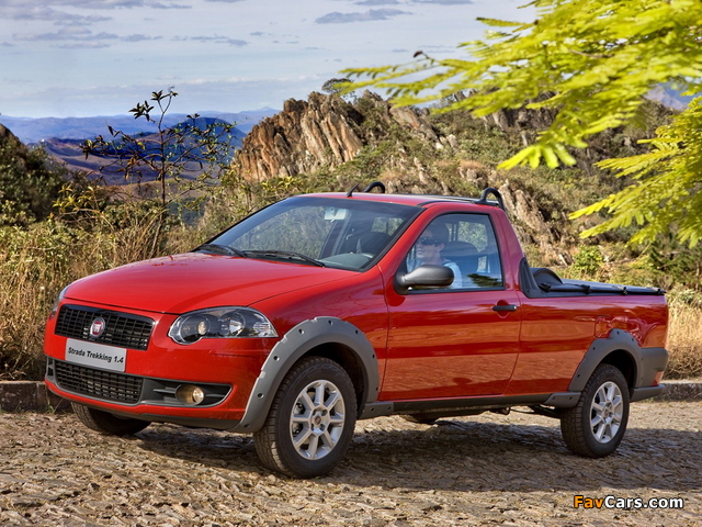 Fiat Strada Trekking CS 2009–12 wallpapers (640 x 480)