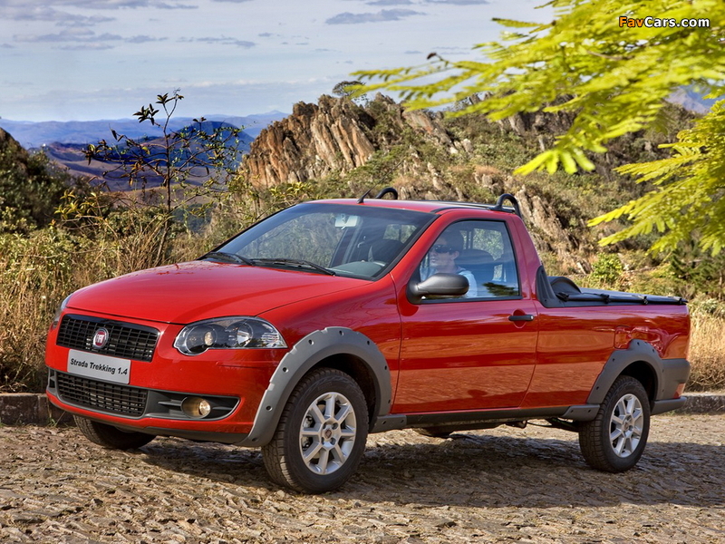 Fiat Strada Trekking CS 2009–12 wallpapers (800 x 600)