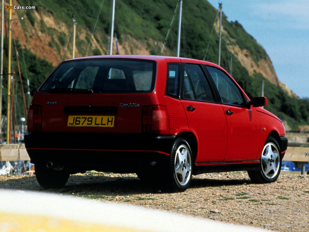 Fiat Tipo 2.0 i.e.16V UK-spec 1991–93 pictures (1024 x 768)