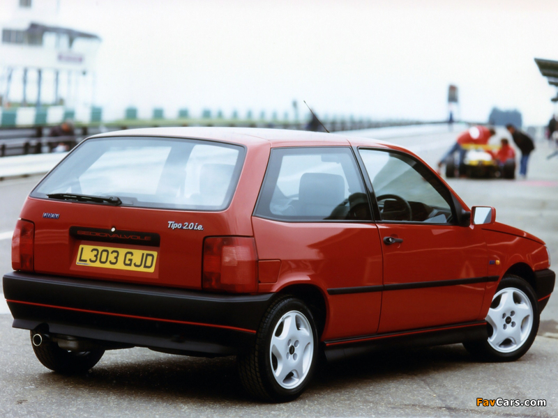 Fiat Tipo 2.0 i.e.16V UK-spec 1993–95 photos (800 x 600)