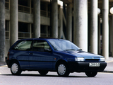 Photos of Fiat Tipo 3-door UK-spec 1993–95