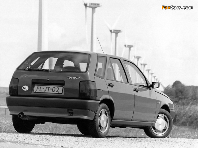 Fiat Tipo SX (160) 1991–93 wallpapers (640 x 480)