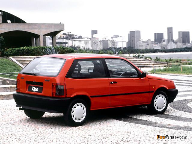 Fiat Tipo 3-door 1993–95 wallpapers (640 x 480)