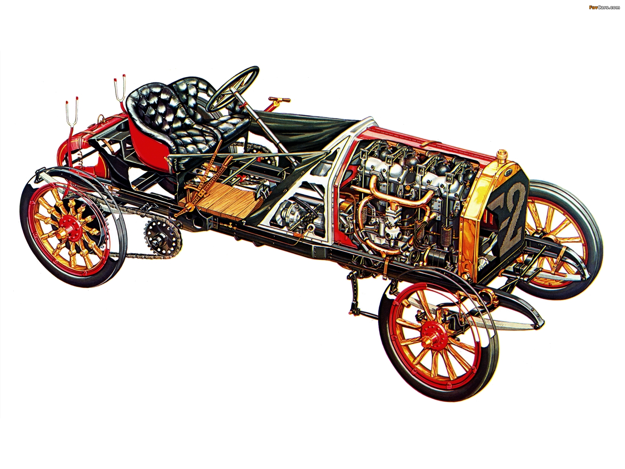 Pictures of Fiat Typ 130 HP Grand Prix Corsa 1907 (2048 x 1536)