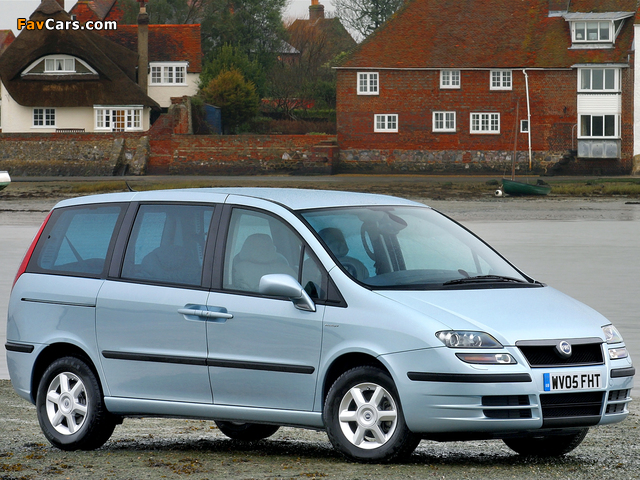 Photos of Fiat Ulysse UK-spec 2003–05 (640 x 480)