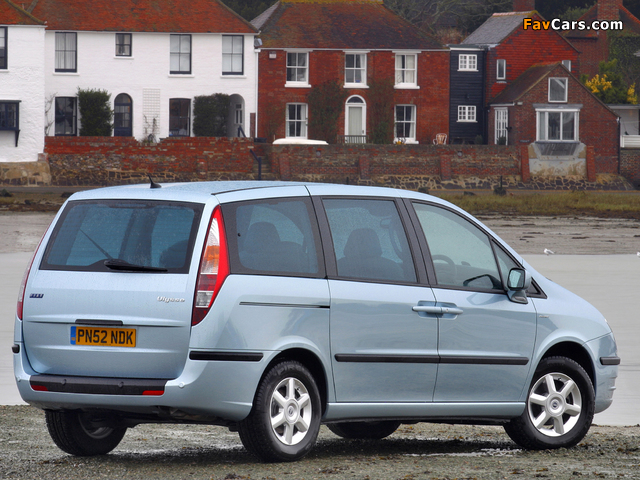Pictures of Fiat Ulysse UK-spec (179) 2003–05 (640 x 480)
