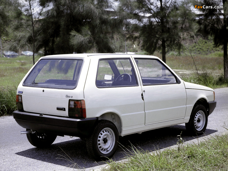 Fiat Uno BR-spec (146) 1984–91 wallpapers (800 x 600)