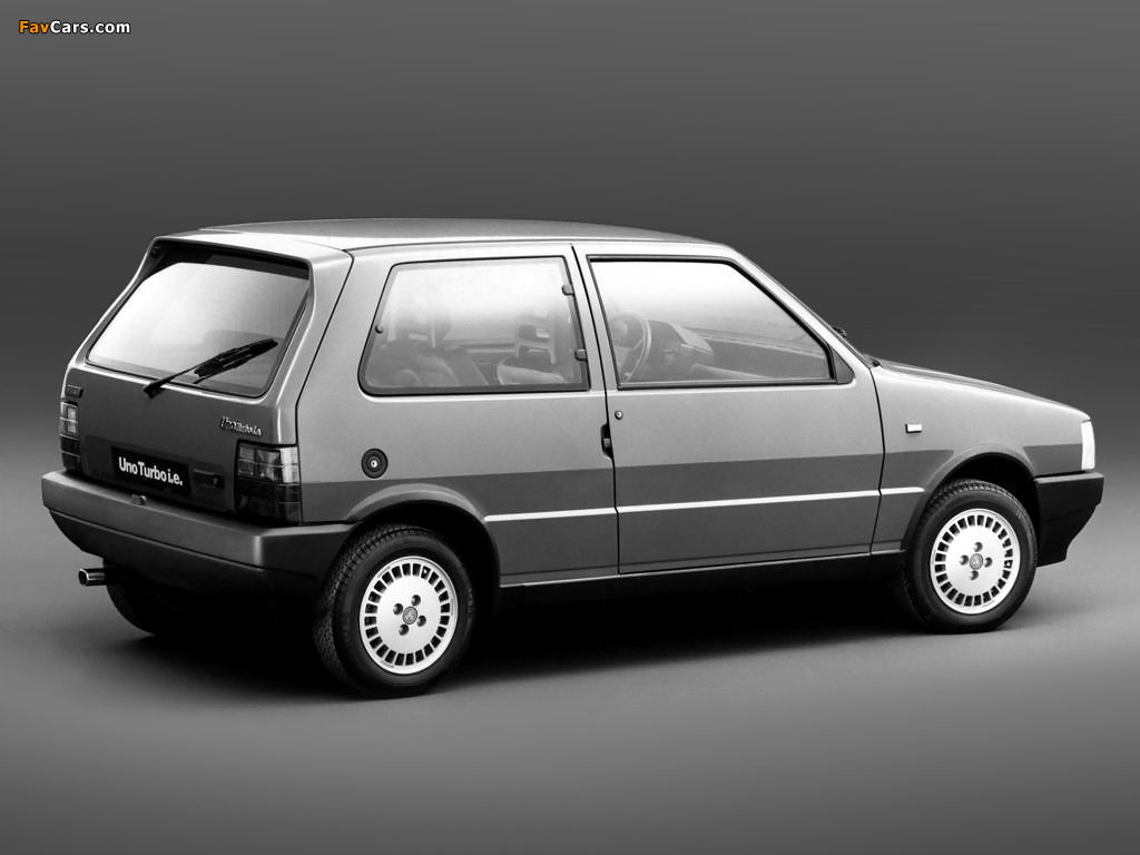 Fiat Uno Turbo i.e. (146) 1985–89 pictures (1024 x 768)