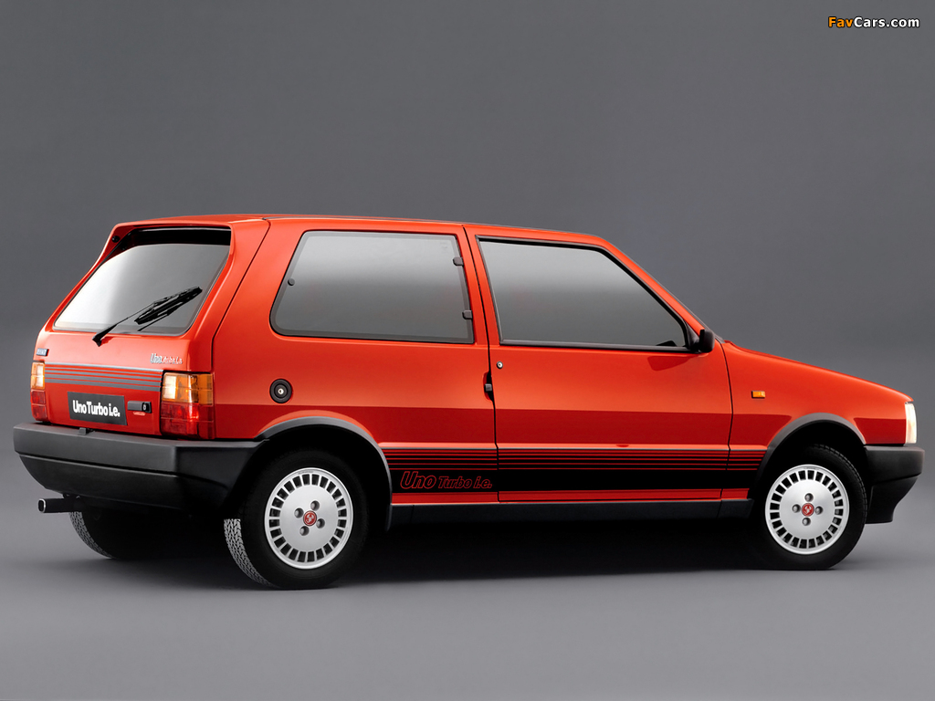 Fiat Uno Turbo i.e. (146) 1985–89 wallpapers (1024 x 768)