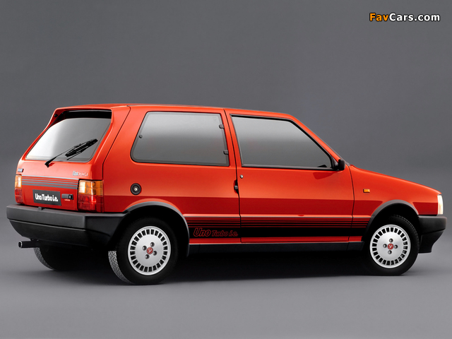 Fiat Uno Turbo i.e. (146) 1985–89 wallpapers (640 x 480)