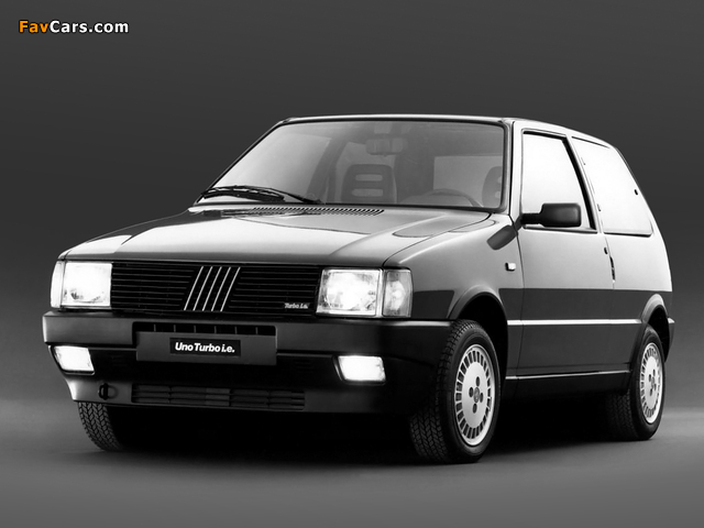 Fiat Uno Turbo i.e. (146) 1985–89 wallpapers (640 x 480)