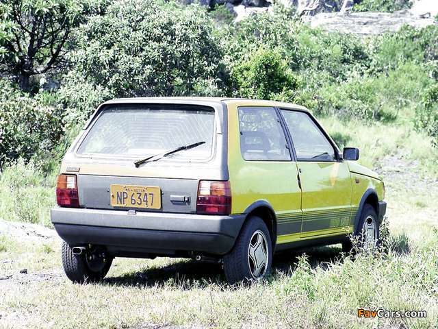 Fiat Uno 1.5R (146) 1987–91 wallpapers (640 x 480)