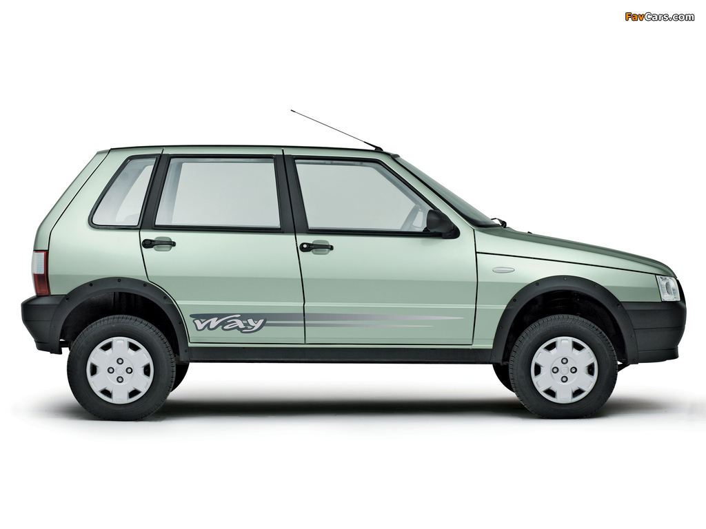 Fiat Uno Way ZA-spec 2007–08 images (1024 x 768)