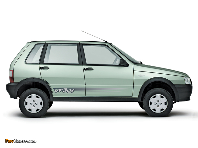 Fiat Uno Way ZA-spec 2007–08 images (640 x 480)