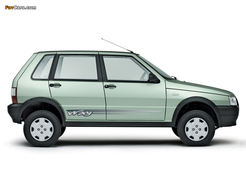 Fiat Uno Way ZA-spec 2007–08 images (800 x 600)